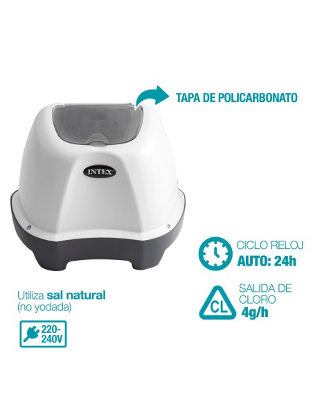 Clorador de sal INTEX- Manutenção Piscinas | Distria