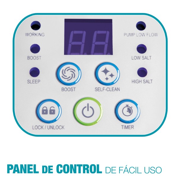 Clorador de sal INTEX- Manutenção Piscinas | Distria