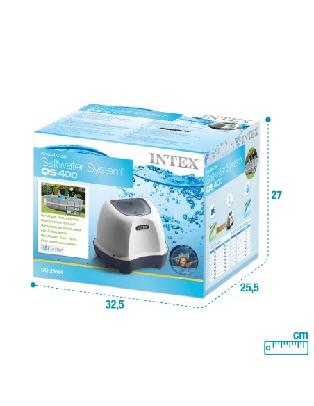 Clorador de sal INTEX- Manutenção Piscinas | Distria