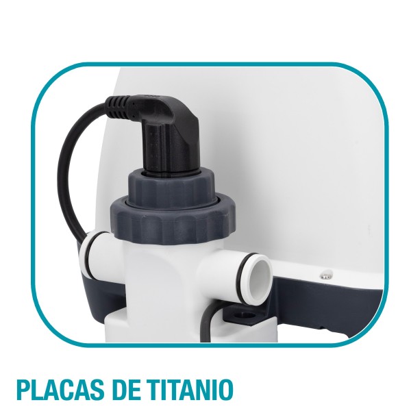 Clorador de sal de piscina Krystal Clear QS200 | Distria