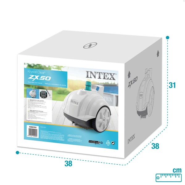 Limpador de piscinas Krystal Clear® ZX50 INTEX | Distria