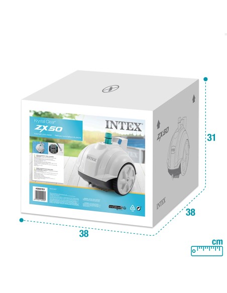 Limpador de piscinas Krystal Clear® ZX50 INTEX | Distria