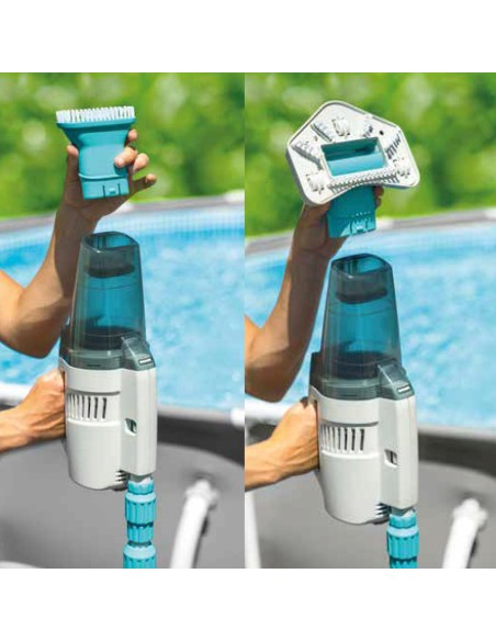 Aspiradora de piscina manual con batería INTEX | Distria