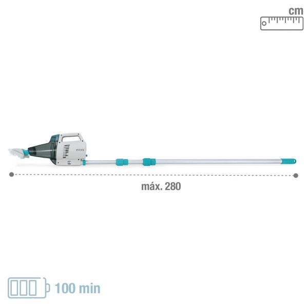 Aspiradora de piscina manual con batería INTEX | Distria