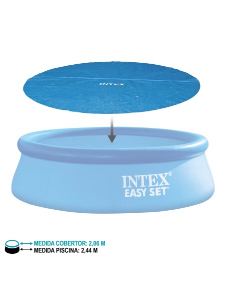 Cobertura solar para piscina INTEX Ø244 cm | Distria