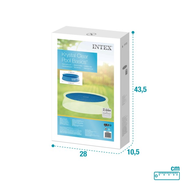 Cobertura solar para piscina INTEX Ø244 cm | Distria