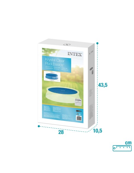 Cobertura solar para piscina INTEX Ø244 cm | Distria