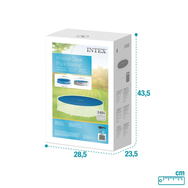 Cobertura solar para piscina INTEX Ø305 cm | Distria