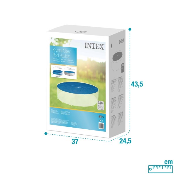 Cobertura solar para piscina INTEX Ø366 cm | Distria
