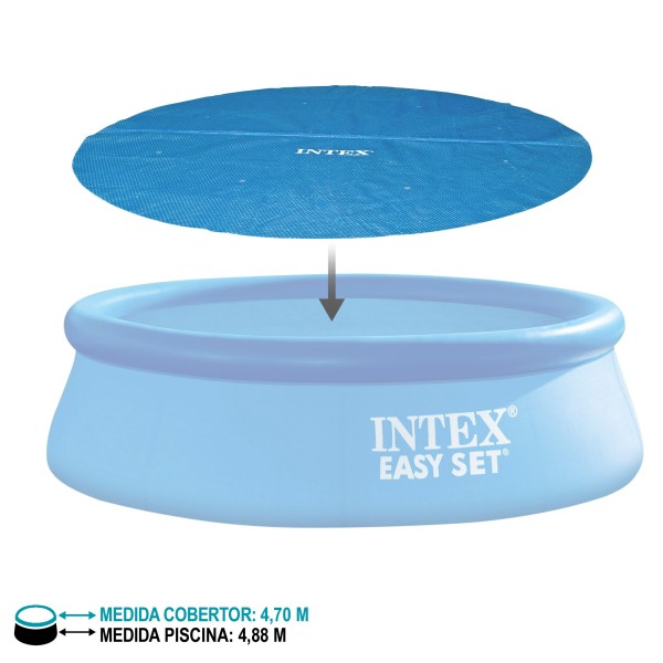 Cobertura solar para piscina INTEX Ø488 cm | Distria