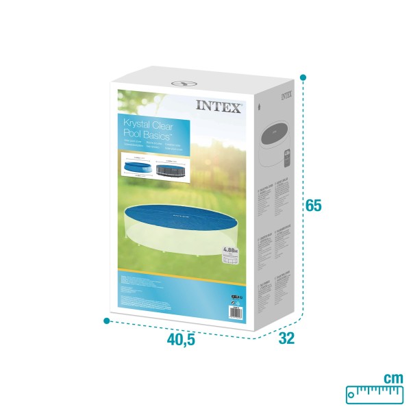 Cobertura solar para piscina INTEX Ø488 cm | Distria