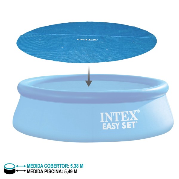 Cobertura solar para piscina INTEX Ø549 cm | Distria