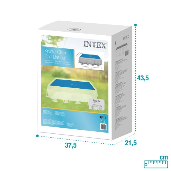 Cobertura solar para piscina INTEX 400 x 200 cm | Distria