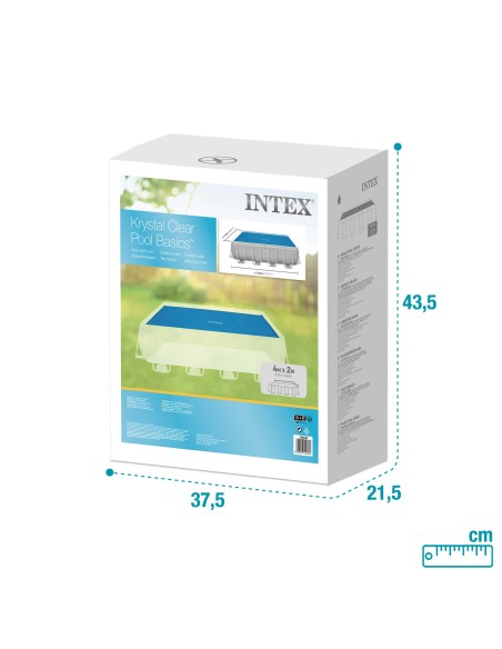 Cobertura solar para piscina INTEX 400 x 200 cm | Distria