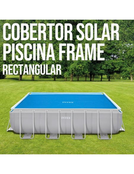 Cobertura de piscina solar INTEX 488 x 244 cm | Distria