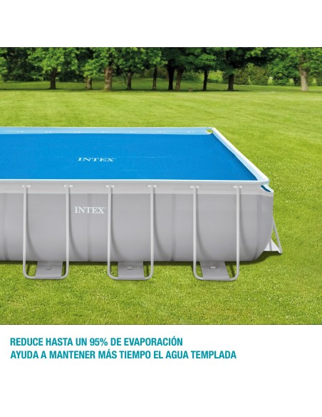 Cobertura de piscina solar INTEX 488 x 244 cm | Distria