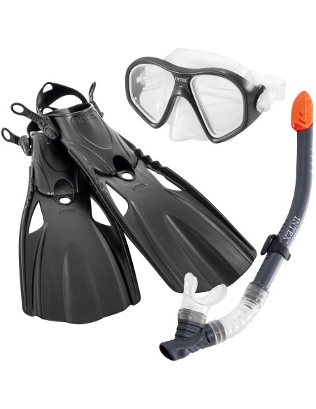 Kit mergulho INTEX com óculos, tubo e barbatanas | DISTRIA