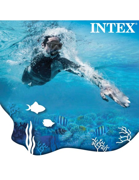 Kit mergulho INTEX com óculos, tubo e barbatanas | DISTRIA