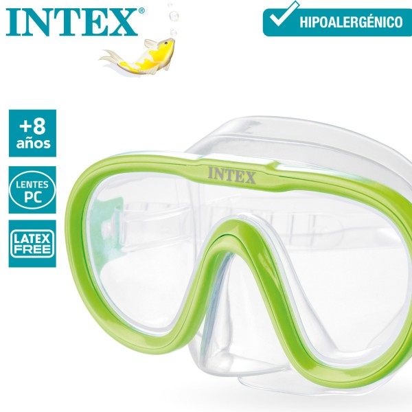 Máscara de mergulho infantil - Acessórios INTEX e insufláveis | DISTRIA