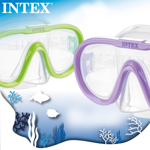 Máscara de mergulho infantil - Acessórios INTEX e insufláveis | DISTRIA
