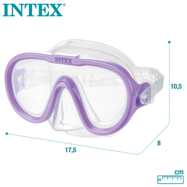 Máscara de mergulho infantil - Acessórios INTEX e insufláveis | DISTRIA