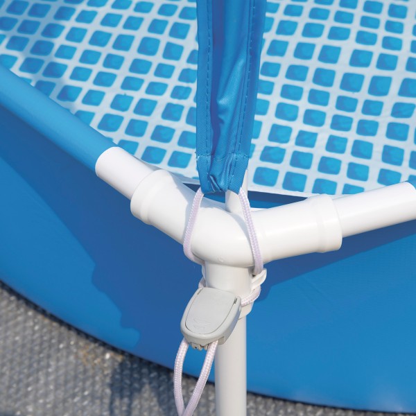 Piscina hexagonal desmontável com cobertura INTEX | Distria