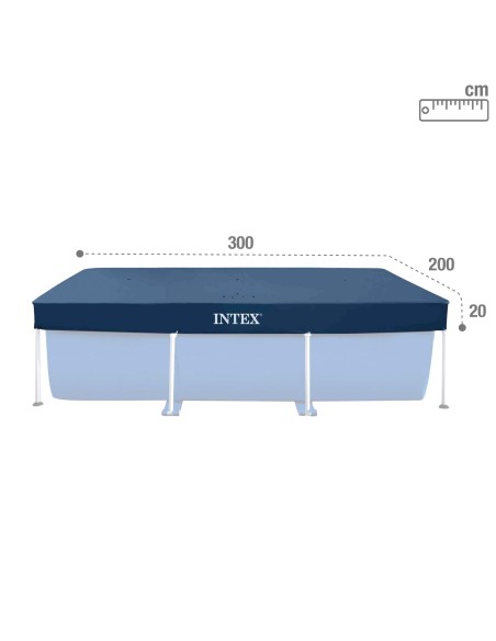 Cobertura para piscina retangular Prisma ou Small Frame | Intex