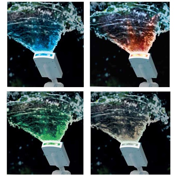 Fonte de piscina LED multicolorida Intex