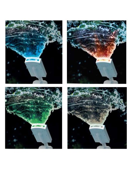 Fonte de piscina LED multicolorida Intex