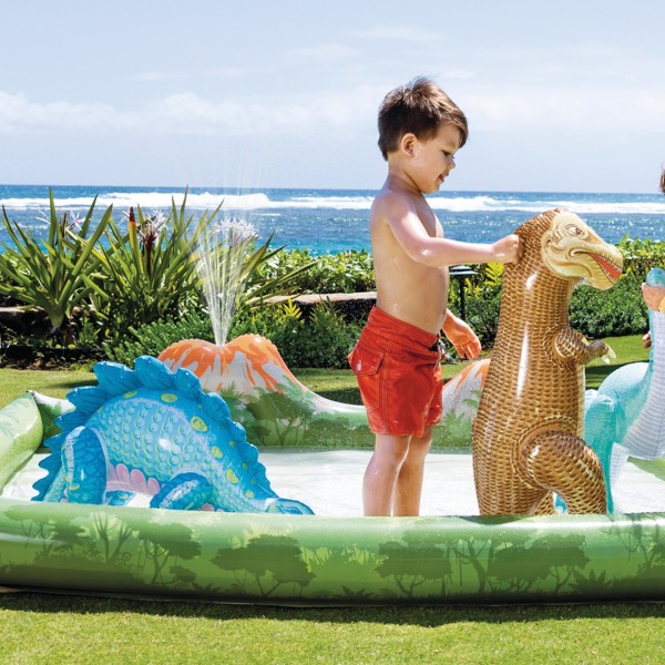 Centro de jogos aquáticos de dinossauros infláveis | Distria
