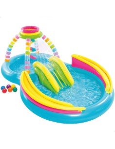 Centro de jogo insuflável INTEX multi-cor piscina dupla | Distria