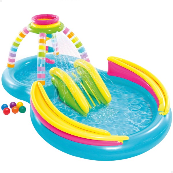 Centro de jogo insuflável INTEX multi-cor piscina dupla | Distria