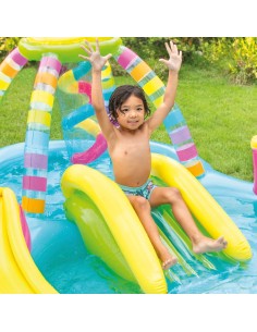 Centro de jogo insuflável INTEX multi-cor piscina dupla | Distria 2