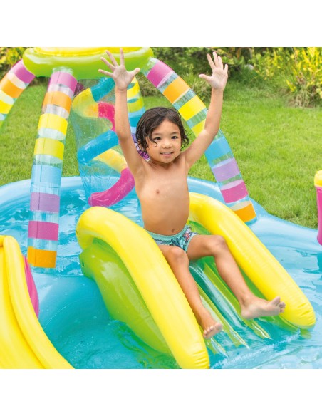 Centro de jogo insuflável INTEX multi-cor piscina dupla | Distria