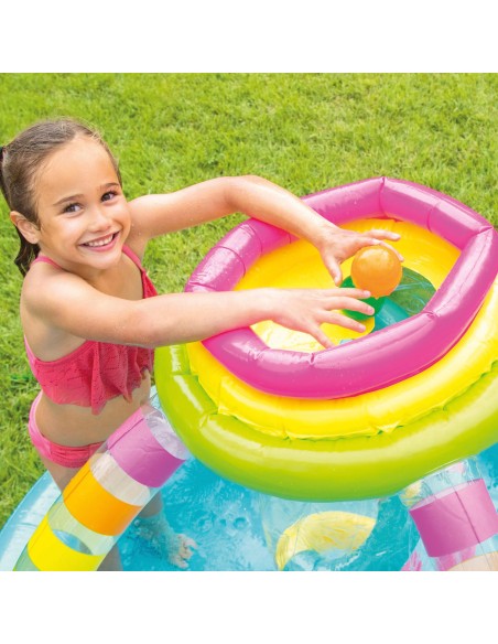 Centro de jogo insuflável INTEX multi-cor piscina dupla | Distria
