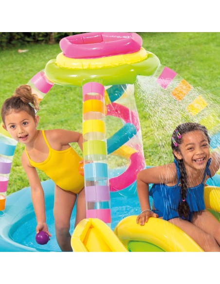 Centro de jogo insuflável INTEX multi-cor piscina dupla | Distria
