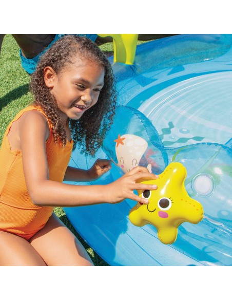 Centro inflável de jogos aquáticos no fundo do mar | Distria