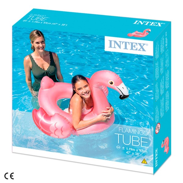 Flutuador de flamingo insuflável | Distria