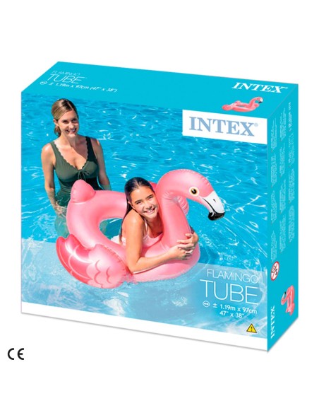Flutuador de flamingo insuflável | Distria