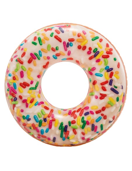 Boia Insuflável Donut Branco | INTEX.pt