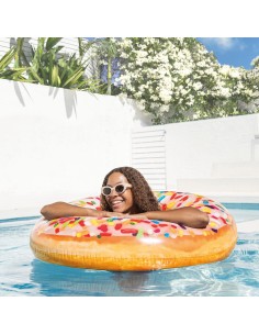 Boia Insuflável Donut Branco | INTEX.pt 2