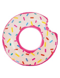 Roda insuflável donut cor-de-rosa da Intex | Loja Intex