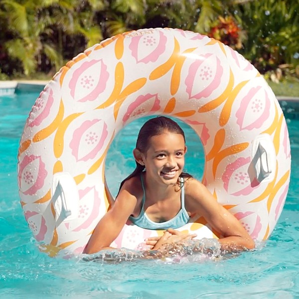 Flutuador de roda inflável vintage INTEX | Distria