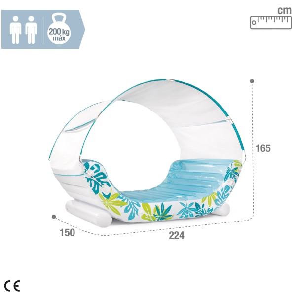 Colchão inflável de dois lugares INTEX | Distria